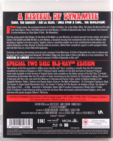 A Fistful Of Dynamite (Garść dynamitu) [2xBlu-Ray]