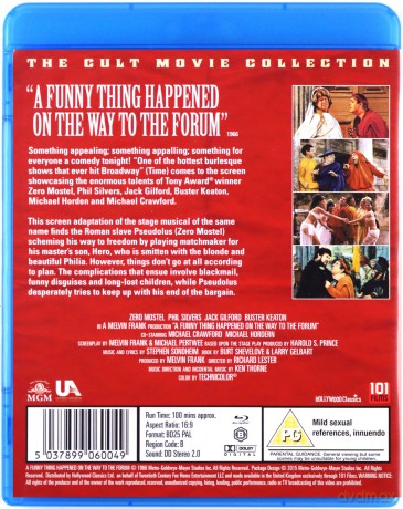 A Funny Thing Happened On The Way To The Forum (Zabawna historia wydarzyla sie w drodze na forum) [Blu-Ray]