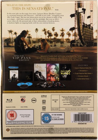 A Star Is Born VIP Pass (Limited edition) (Narodziny gwiazdy (Edycja limitowana)) [2xBlu-Ray]