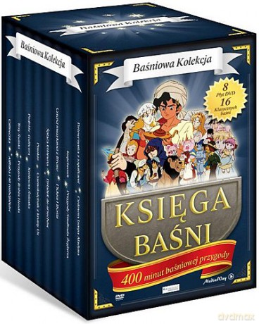 Księga baśni - Baśniowa kolekcja [BOX] [8DVD]