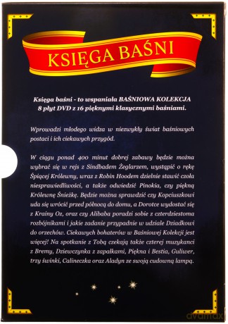 Księga baśni - Baśniowa kolekcja [BOX] [8DVD]