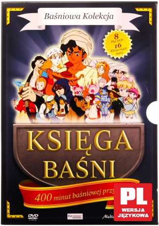 Księga baśni - Baśniowa kolekcja [BOX] [8DVD]