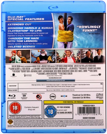 A Very Harold & Kumar Christmas (Harold i Kumar: Spalone święta) [Blu-Ray]