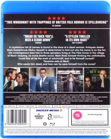Agatha Christies The Pale Horse [Blu-Ray]