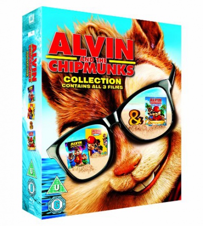 Alvin And The Chipmunks / Alvin And The Chipmunks 2 - The Squeakquel / Alvin And The Chipmunks 3 - Chipwrecked (Alvin i wiewiórki 1-3) [3xBlu-Ray]