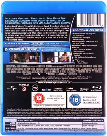 American Gangster [Blu-Ray]