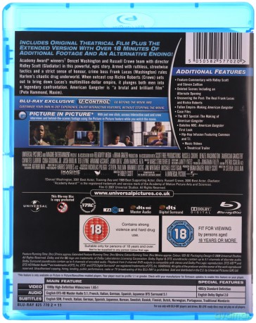 American Gangster [Blu-Ray]