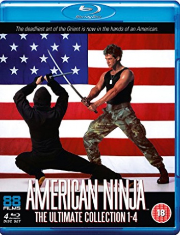 American Ninja 1-4 (Amerykański ninja 1-4) [4xBlu-Ray]
