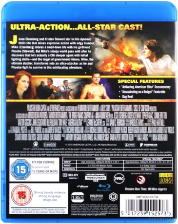American Ultra [Blu-Ray]