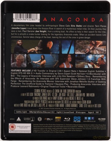 Anaconda (Anakonda) [Blu-Ray]