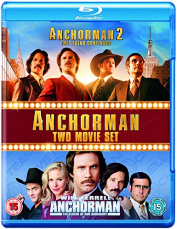 Anchorman - The Legend Of Ron Burgundy / Anchorman 2 - The Legend Continues (Legenda telewizji / Legenda telewizji 2: Kontynuacja) [2xBlu-Ray]