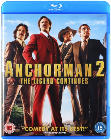 Anchorman 2 - The Legend Continues (Legenda telewizji 2: Kontynuacja) [Blu-Ray]