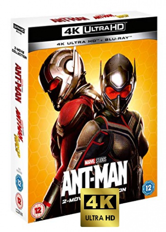 Ant-Man / Ant-Man & The Wasp (Ant-Man / Ant-Man i Osa) [Blu-Ray 4K]+[Blu-Ray]