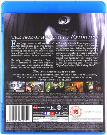 Attack On Titan - Part 2 [2xBlu-Ray]