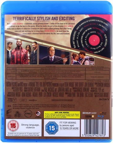 Baby Driver [Blu-Ray]