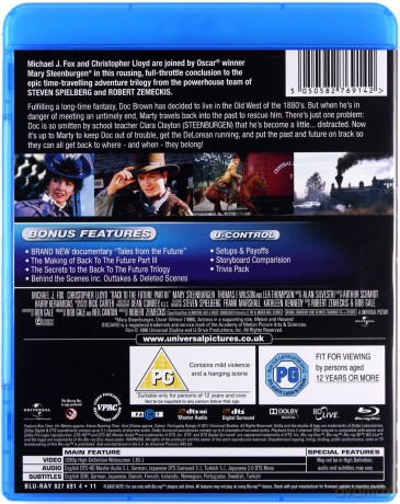 Back To The Future - Part 3 (Powrót do przyszłości 3) [Blu-Ray]