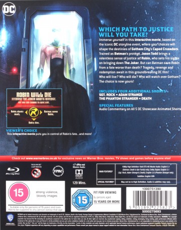 Batman - Death In The Family [Blu-Ray]