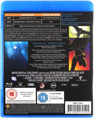 Batman: Gotham Knight (Batman: Rycerz Gotham) [Blu-Ray]