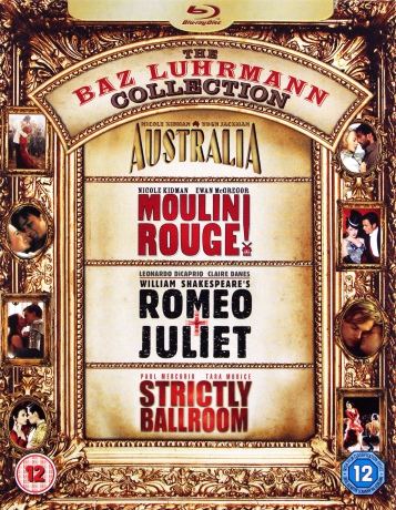 Baz Luhrmann - Australia / Moulin Rouge! / Romeo And Juliet / Strictly Ballroom [4xBlu-Ray]