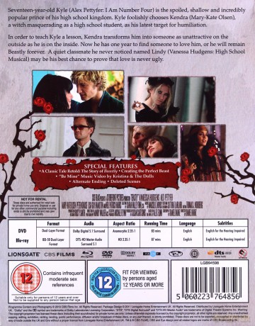Beastly (Piękna i bestia) [Blu-Ray]+[DVD]