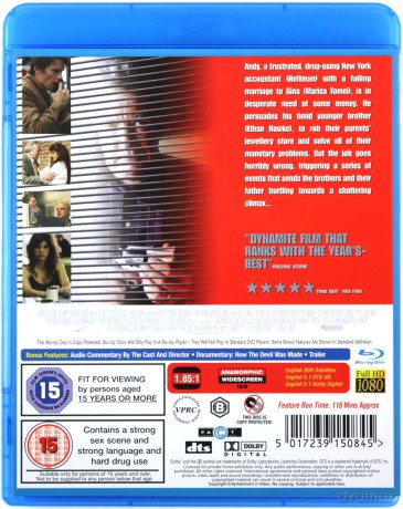 Before The Devil Knows You're Dead (Nim diabeł dowie się, że nie żyjesz) [Blu-Ray]