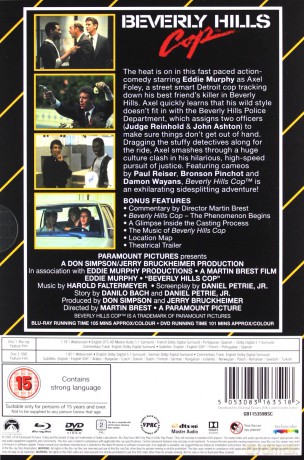 Beverly Hills Cop (Limited edition - VHS Collection) (Gliniarz z Beverly Hills) [Blu-Ray]