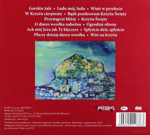 Katarzyna Groniec, Iwona Loranc, Mariusz Lubomski: O duszo wszelka - piesni wielkopostne (digipack) [CD]