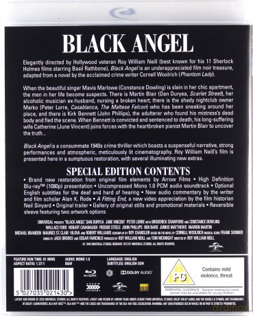 Black Angel [Blu-Ray]