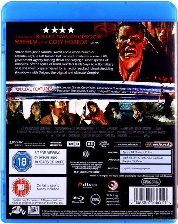Blood - The Last Vampire (Krew: Ostatni wampir) [Blu-Ray]