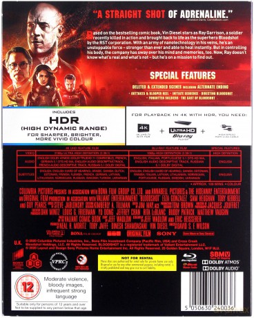 Bloodshot [Blu-Ray 4K]+[Blu-Ray]