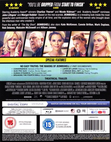 Bombshell (Gorący temat) [Blu-Ray]