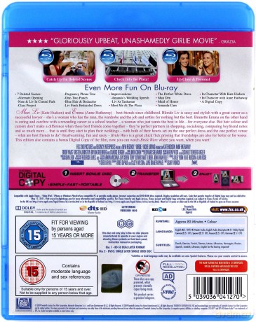 Bride Wars (Ślubne wojny) [Blu-Ray]+[DVD]