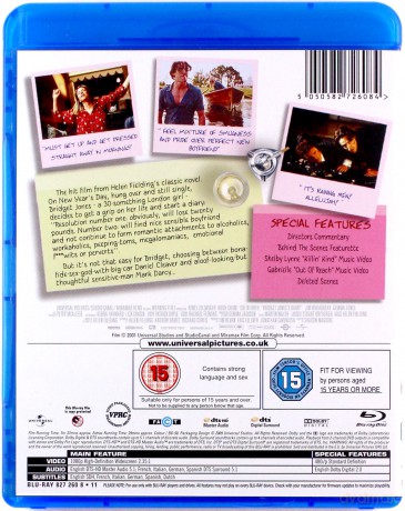 Bridget Jones - Bridget Jones's Diary (Dziennik Bridget Jones) [Blu-Ray]
