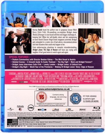 Bridget Jones - The Edge Of Reason (Bridget Jones: W pogoni za rozumem) [Blu-Ray]