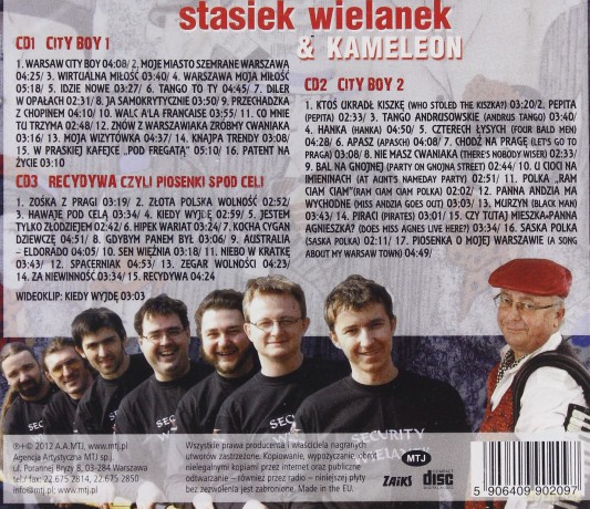 Stasiek Wielanek: Warszawski bard [3CD]