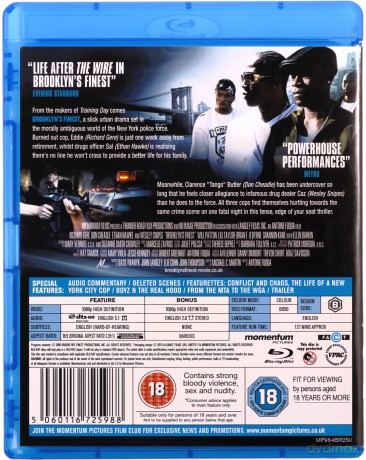 Brooklyns Finest (Gliniarze z Brooklynu) [Blu-Ray]