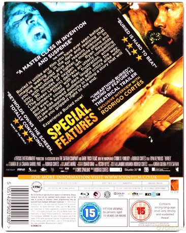 Buried (steelbook) (Pogrzebany) [Blu-Ray]
