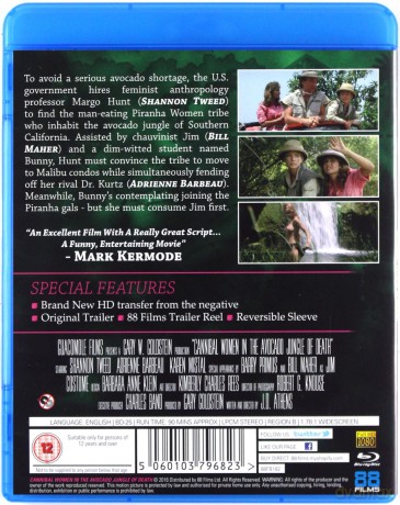 Cannibal Women in the Avocado Jungle of Death (Kobiety-piranie) [Blu-Ray]