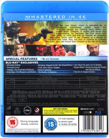 Chappie [Blu-Ray]