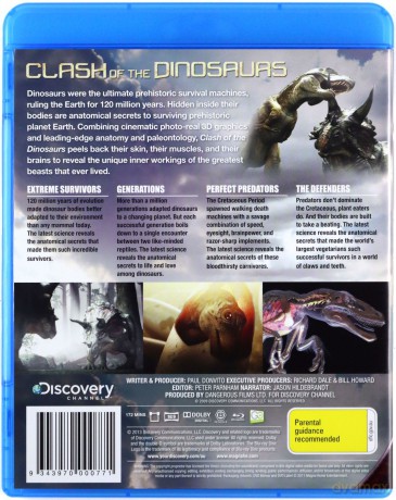 Clash Of The Dinosaurs [Blu-Ray]