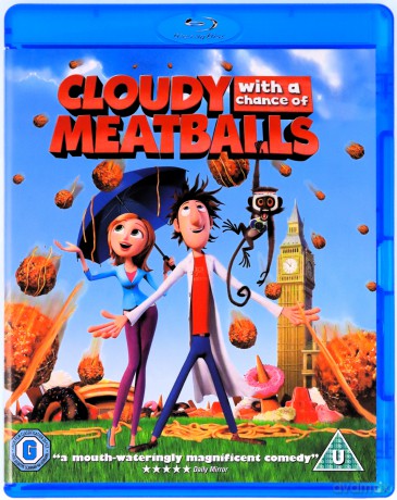 Cloudy With A Chance Of Meatballs (Klopsiki i inne zjawiska pogodowe) [Blu-Ray]