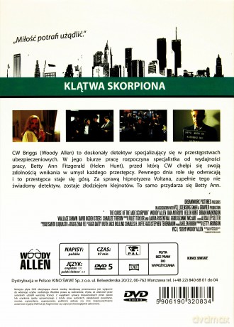 Klątwa skorpiona (Woody Allen Antologia) [DVD]