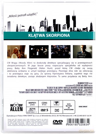Klątwa skorpiona (Woody Allen Antologia) [DVD]
