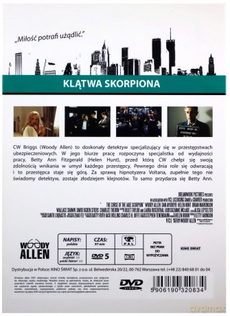 Klątwa skorpiona (Woody Allen Antologia) [DVD]