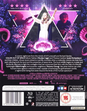 Color Out Of Space (Kolor z przestworzy) [Blu-Ray]