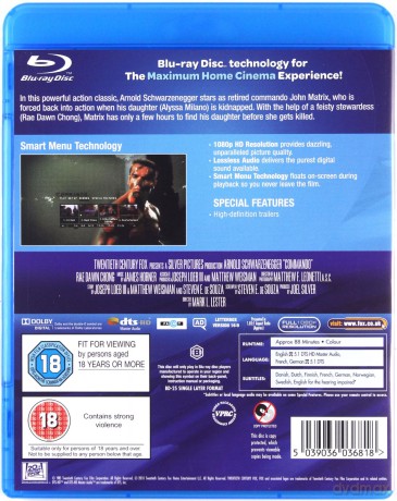 Commando (Komando) [Blu-Ray]