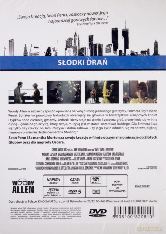Słodki drań (Woody Allen Antologia) [DVD]