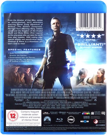 Cowboys & Aliens - Extended Directors Cut (Kowboje i obcy) [Blu-Ray]
