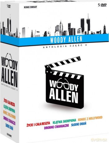 Woody Allen Antologia 2: Słodki drań / Drobne cwaniaczki / Klątwa skorpiona / Koniec z Hollywood / Życie i cała reszta [BOX] [5DVD]