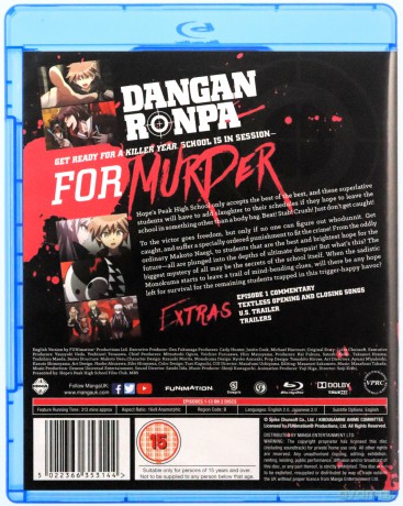 Danganronpa The Animation (Complete series) [2xBlu-Ray]